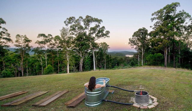 Lakeview Cottage in Mooloolah Valley: Pool & Sauna in Mooloolah Valley