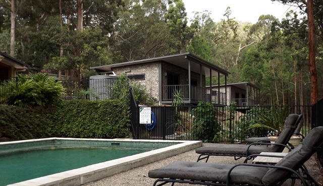 Luxurious Poolside Cottage with Private Veranda near Canungra, Queensland in Gold Coast