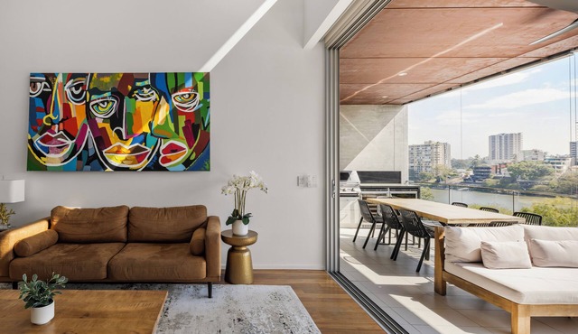 Luxury Riverfront Penthouse | 3 or 4 Bedrooms in West End