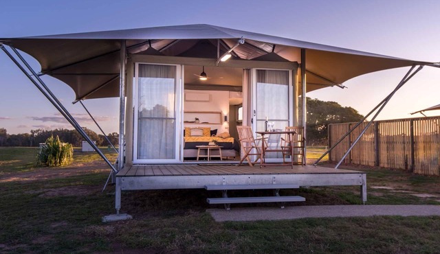 Ocean View Beachfront Glamping Tents - Ocean View Beachfront Glamping Tent in Rules Beach