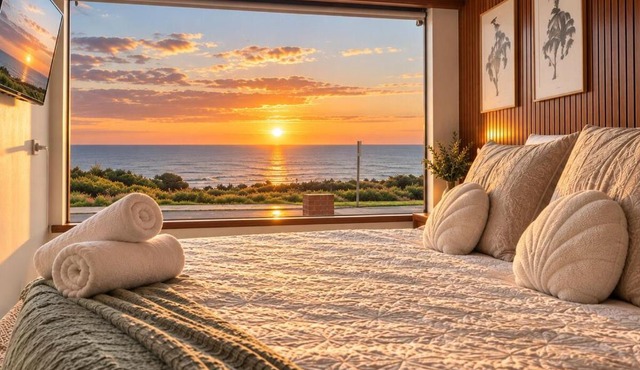 Ocean-View Suite Steps from Back Beach and CBD in Bunbury