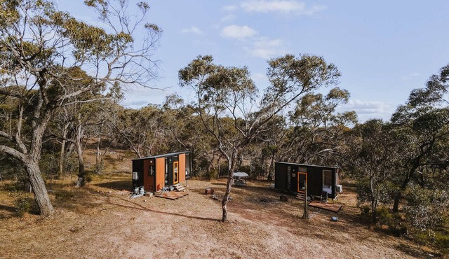 Pigeon Pair Tiny Houses by Tiny Away in Tallarook