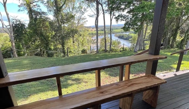 Private river frontage property on 126 acres in Winegrove