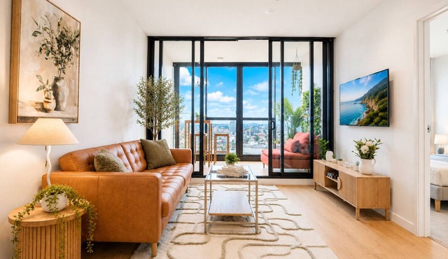 Skyline Sanctuary | Luxe Valley Apartment in Fortitude Valley