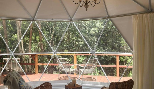 Solara Dome Off Grid Luxury and Stillness at Shanlyn Farm in Traveston