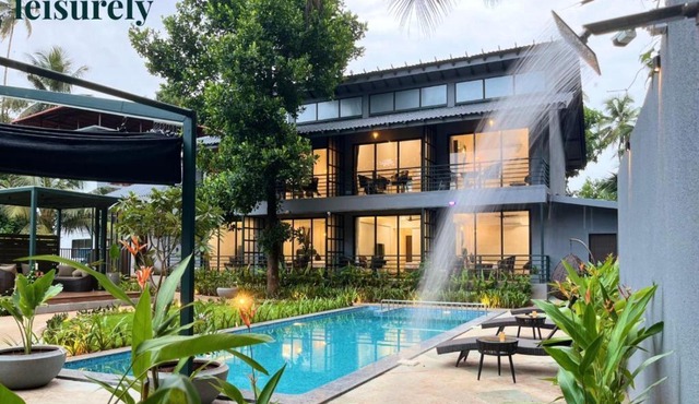 StayLeisurely Elnora - Boutique Retreat at Nagaon Alibaug in Alībāg