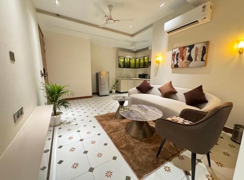 The Lodgers One and Two BHK Service Apartments Sector 45 in Gurgaon