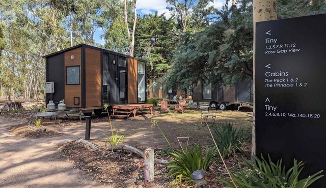 Tiny House 16B at Grampians' Edge by Tiny Away in Dadswells Bridge