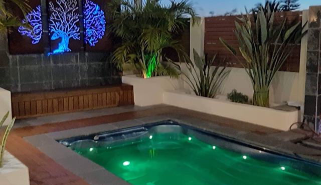 Waterfront Paradise heated swim spa in Glenelg North