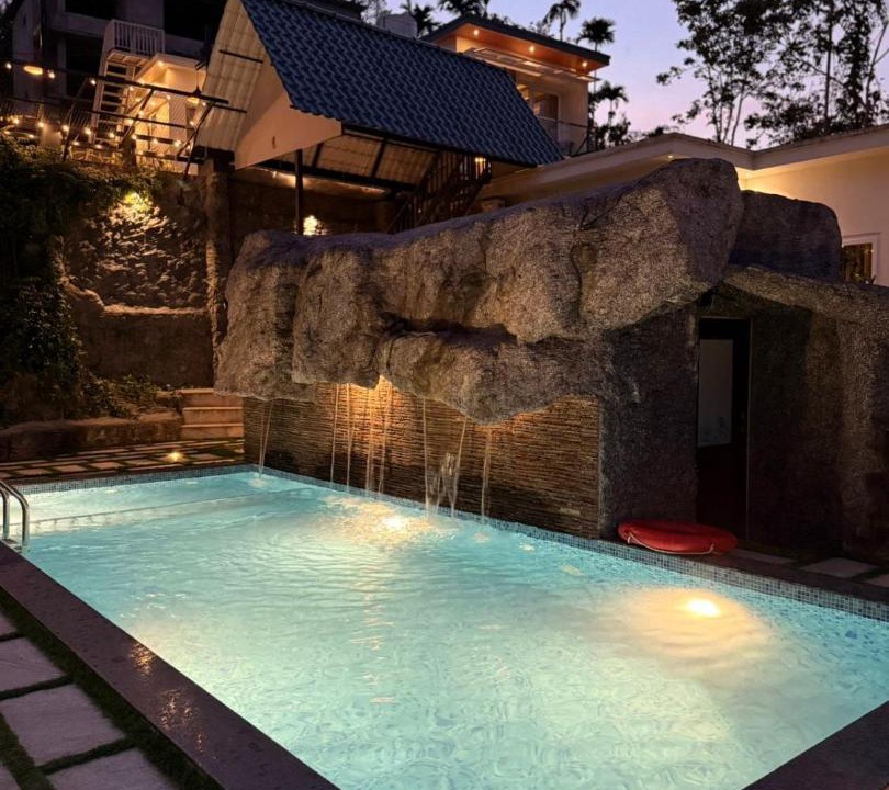 Devikolam Villa | Diga Vista Lake View 4BHK Swimming Pool Cottage Munnar