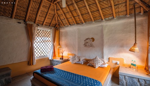 Deluxe Mud Cottage (with private porch and Non AC)