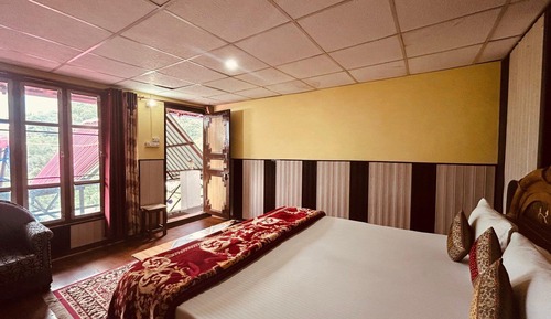 Double Room, Balcony, Mountain View