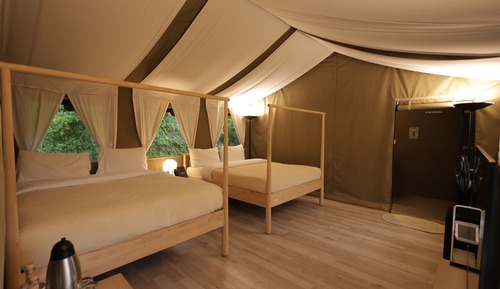 Deluxe Tent, Balcony, Hill View