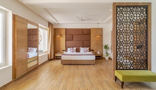 Family Room, Balcony, Courtyard View
