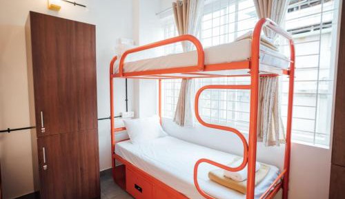 Single Bed in Male Dormitory Room