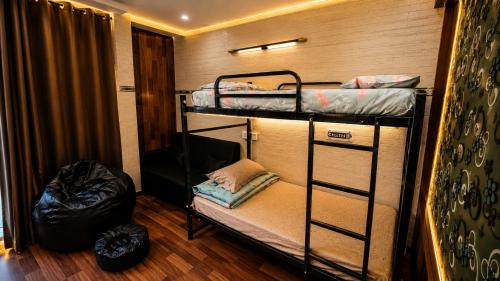 Bed in 4-Bed Male Dormitory Room