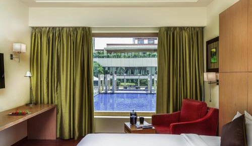 Superior King Bed with Pool View