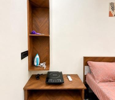 Kurukshetra House | Premium 1BHK Stay with Private Balcony & Attached Bathroom