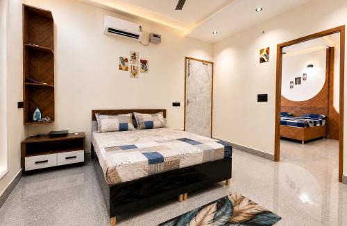 Kurukshetra House | Premium 1BHK Stay with Private Balcony & Attached Bathroom
