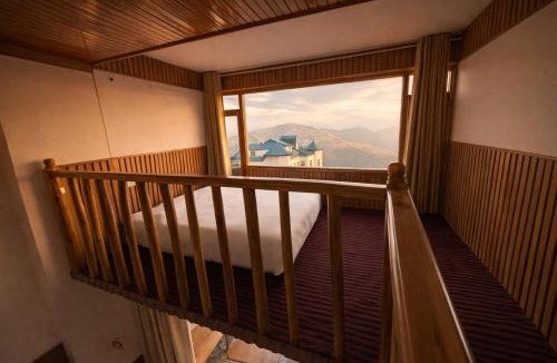 Shilon Bagh Hotel | The Valley View By Hamilton Group - A Resort facing towards snow capped mountains