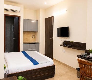 Sector 39 Apartment | The White Casa Premium 1RK 201 Near Medanta Hospital