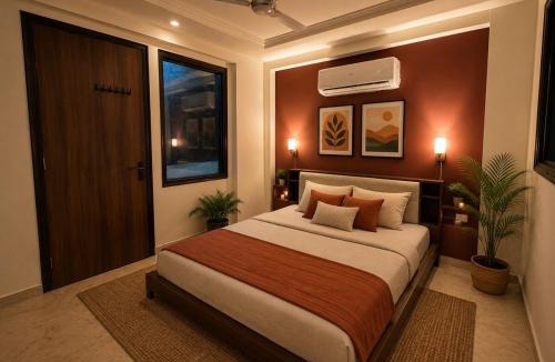 Faridabad Apartment | Luxury Rooftop Stay with Terrace - Skyline 81 by Vistara Stays - Faridabad