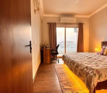 Gurugram Apartment | Romantic Sky Studio with Pool by The Nook