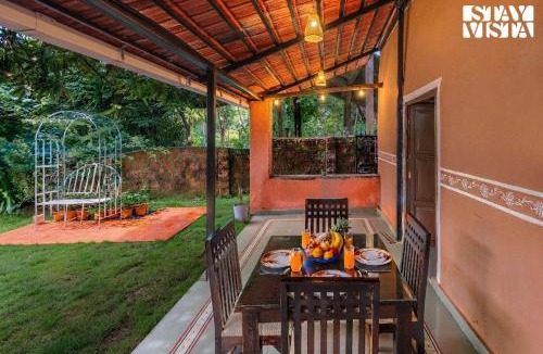 Ribandar Villa | StayVista at Mudhouse Escape with Pool, BBQ