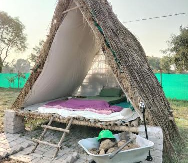 Khajuraho Other | Bamboo A-Frame Camping at Khajuraho Farm Stay
