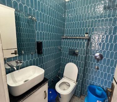 Karnal House | MyStayCompany- 2BHK with pool, BBQ & terrace vibes