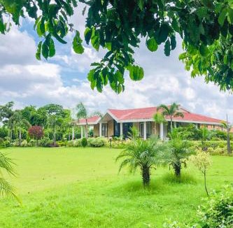 Bhojpur Villa | StayVista's The River Villa - Pet-Friendly Riverside Villa with Lawn & Bonfire