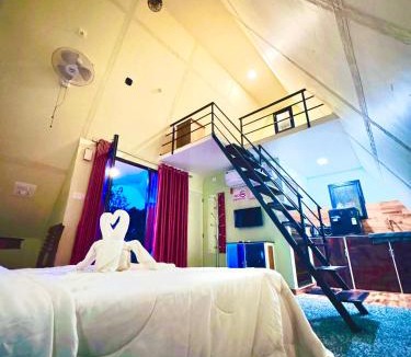 Thankamony part House | Arabian Holiday Resort Family Cottage One Room Two Bed