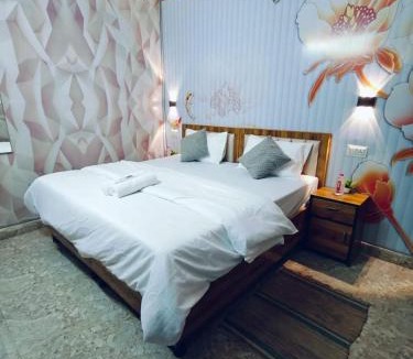 Basai House | Hotel Q victoria palace #tajmahal corridor & hotel lane