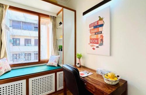 Vasant Vihar Apartment | BluO Vasant Vihar PVR - Kitchen, Terrace, Lift