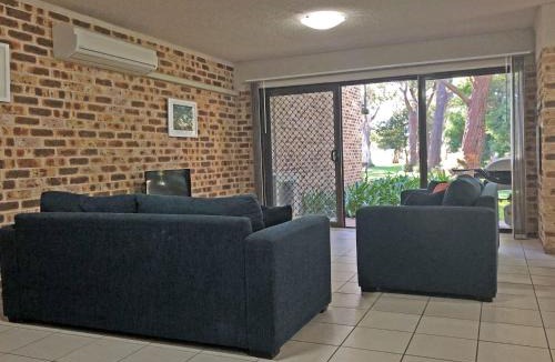Nelson Bay Apartment | Bay Parklands 23 - Ground floor unit with air con, complex pool, spa, tennis court