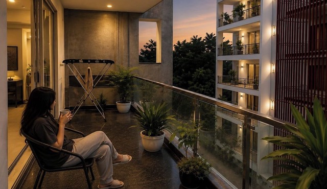Lime Tree 3BHK Serviced Apartments DLF 5