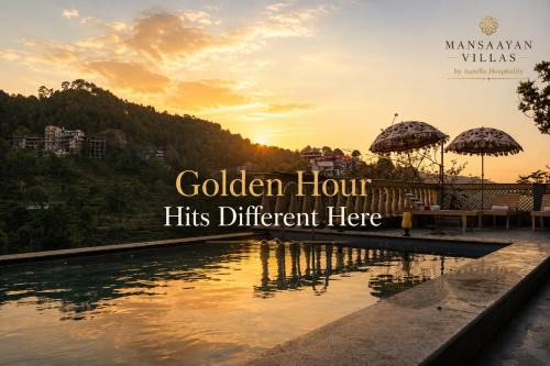Mansaayan Villas by Aurella Hospitality-3BHK Luxury Valley View Villa in Kasauli with Private Pool, Treehouse & 70 inches Smart TV Bar Lounge