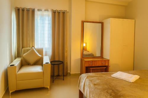 NK Homes - Full Furnished 2BHKs with Hall, Balcony, Kitchen, WiFi and Smart TV