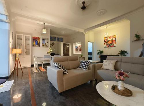 Urban Boho Retreat - Spacious 2 & 3BHK Apartments near KR Puram
