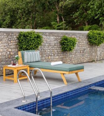 ELIVAAS Signature Puvalgarh Farms Thistle Cottage-style Suite with Shared, Pool, Dining, Garden & Outdoor Sit-out Near Sitabani Gate